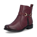 Rieker Ladies Ornella Red 74856-35 Lined Boot