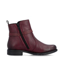 Rieker Ladies Ornella Red 74856-35 Lined Boot