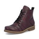 Rieker Ladies Patsy 73500-30 Red Lined Boot