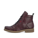 Rieker Ladies Patsy 73500-30 Red Lined Boot