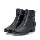 Rieker Ladies Sariana Black 78665-00 Lined Boot