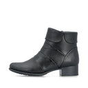 Rieker Ladies Sariana Black 78665-00 Lined Boot