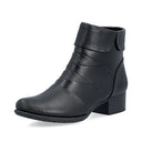 Rieker Ladies Sariana Black 78665-00 Lined Boot