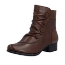 Rieker Ladies Sariana Brown 78659-23 Lined Boot