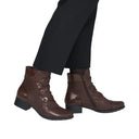Rieker Ladies Sariana Brown 78659-23 Lined Boot