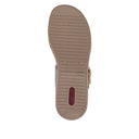 Rieker Ladies V0951-90 Silver/Platinum Sandal