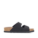 Rieker Ladies V3190-01 Black Sandal