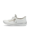 Rieker Ladies White L32F1-80 Slip-In Shoe
