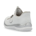 Rieker Ladies White L32F1-80 Slip-In Shoe