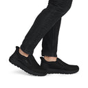 Rieker Men's Black 06052-00 Black Suede Shoe