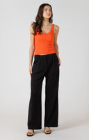 Room 34/Dex Ladies Black Scuba Knit Trouser