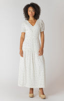 Room 34/Dex Ladies Delicate Floral Button Dress