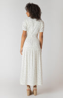 Room 34/Dex Ladies Delicate Floral Button Dress