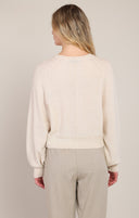 Room 34/Dex Ladies Pearl Henley Sweater