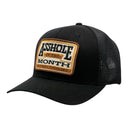 Ruthless Rednecks Asshole of The Month Black Curved Brim Snapback Hat