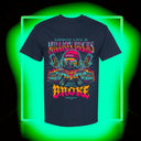 Ruthless Rednecks Men's Burnout Beast Navy Tshirt