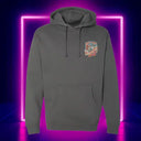 Ruthless Rednecks Men's Well Earned Supercharged 12oz Charcoal Hoodie
