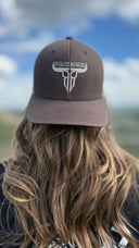 Ruthless Rednecks Raw Talent Curved Brim Brown Snapback Hat