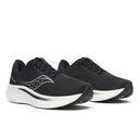 Saucony Men's Ride 18 Black/White Running Shoe