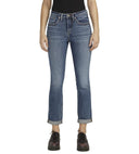 Silver Jeans Ladies Beau High Rise Slim Leg Indigo Jeans