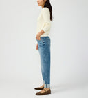 Silver Jeans Ladies Willow Relaxed Straight Leg Jeans