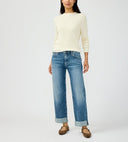 Silver Jeans Ladies Willow Relaxed Straight Leg Jeans