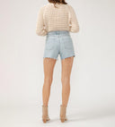 Silver Jeans Ladies Indigo Sure Thing High Rise Slim Fit Short