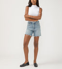 Silver Jeans Ladies Indigo Highly Desirable Long High Rise 90s Fit Short