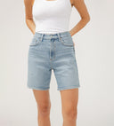 Silver Jeans Ladies Indigo Vintage Long High Rise Short