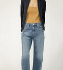 Silver Jeans Ladies Indigo High Rise Barrel Leg Jeans