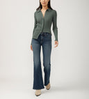 Silver Jeans Ladies Cheyanne Most Wanted Mid Rise Flare Jeans