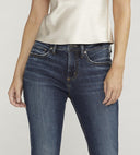 Silver Jeans Ladies Indigo Suki Straight MId Rise Curvy Fit Jeans