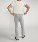 Silver Jeans Mens Allan Slim Fit Straight Leg Cement Jeans