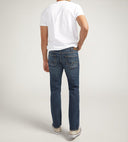 Silver Jeans Mens Allan Indigo Slim Fit Straight Leg Jeans
