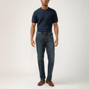 Silver Jeans Mens Grayson Classic Fit Straight Leg Indigo Jeans