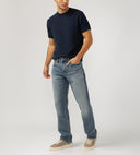 Silver Jeans Mens Indigo Grayson Classic Fit Straight Leg Jeans