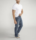 Silver Jeans Mens Grayson Straight Leg Indigo Jeans