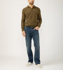 Silver Jeans Mens Saddle Zac Relaxed Fit Straight Leg Jeans