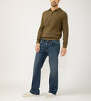 Silver Jeans Mens Saddle Zac Relaxed Fit Straight Leg Jeans