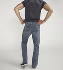 Silver Jeans Mens Zac Relaxed Fit Straight Leg Indigo Jeans