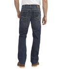 Silver Jeans Mens Zac Relaxed Fit Straight Leg Indigo Jeans