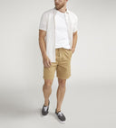 Silver Jeans Mens Tan Pull On Chino Shorts