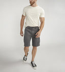 Silver Jeans Mens Dark Grey Cargo Short