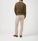 Silver Jeans Mens Khaki Machray Athletic Fit Straight Leg Jeans