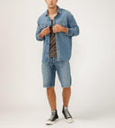 Silver Jeans Mens Indigo Shirt Jacket