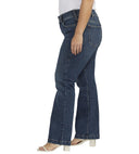 Silver Jeans Ladies Indigo Mid Rise Trouser Jeans