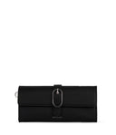 Matt & Nat Black Seun Grain Wallet