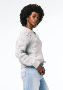 Buffalo Ladies Light Heather Grey Erdem Sweater