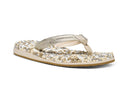 Sanuk Ladies Bubblecush Silver Sandal