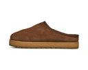 Sanuk Ladies Yoga Cloud Lounger Dark Brown Leather Outdoor Slipper